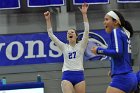 Volleyball vs Emerson  Wheaton College Women's Volleyball vs Emerson College. - Photo by Keith Nordstrom : Wheaton, Volleyball, VB2019